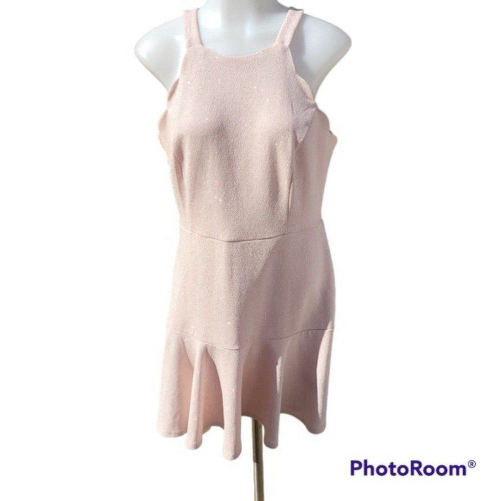 Trixxi Pink Sparkle Dress